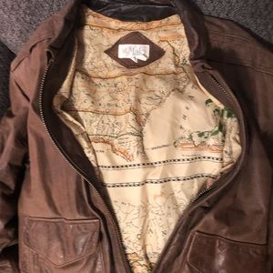 Women’s leather coat